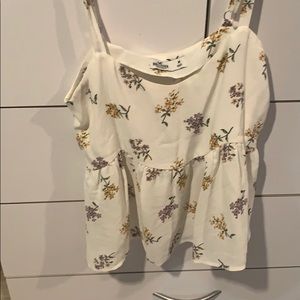 Authentic hollister cute cami flow top